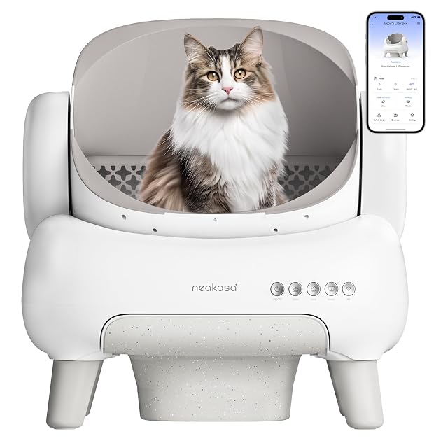 Lettiera autopulente Neakasa M1 Lite a design aperto