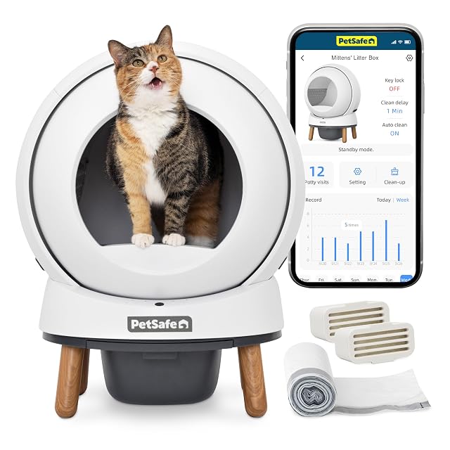 Lettiera autopulente rotante PetSafe ScoopFree SmartSpin